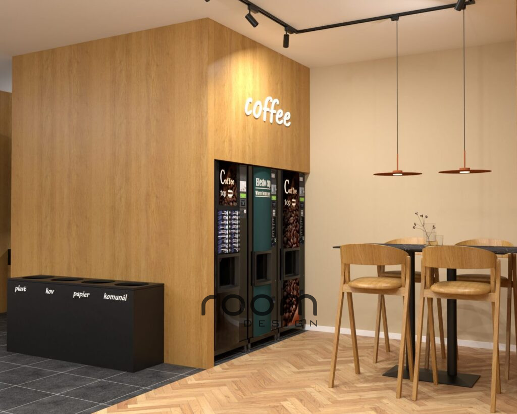 Návrh jedálne vo Franke