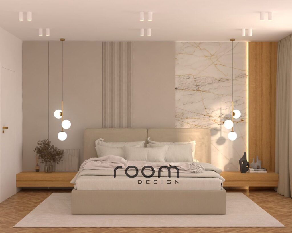 Vizualizácia Glamour interiéru