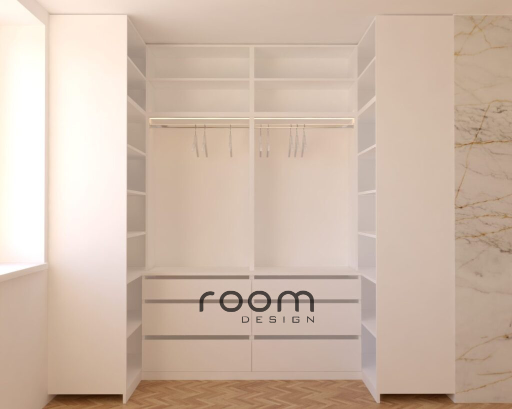 Vizualizácia Glamour interiéru