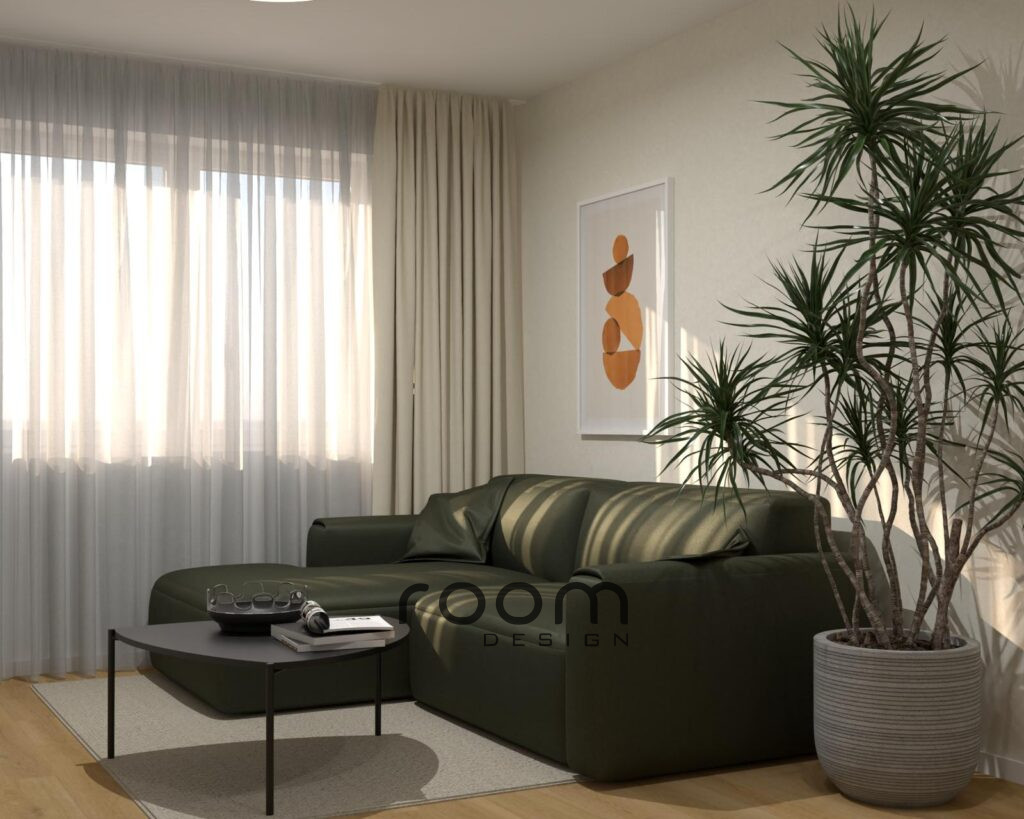 Vizualizácia bytu v Žiline